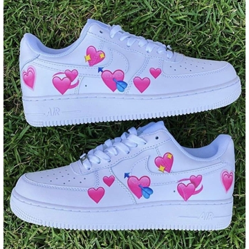 Zapatillas  Nike force one corazones - Imagen 1