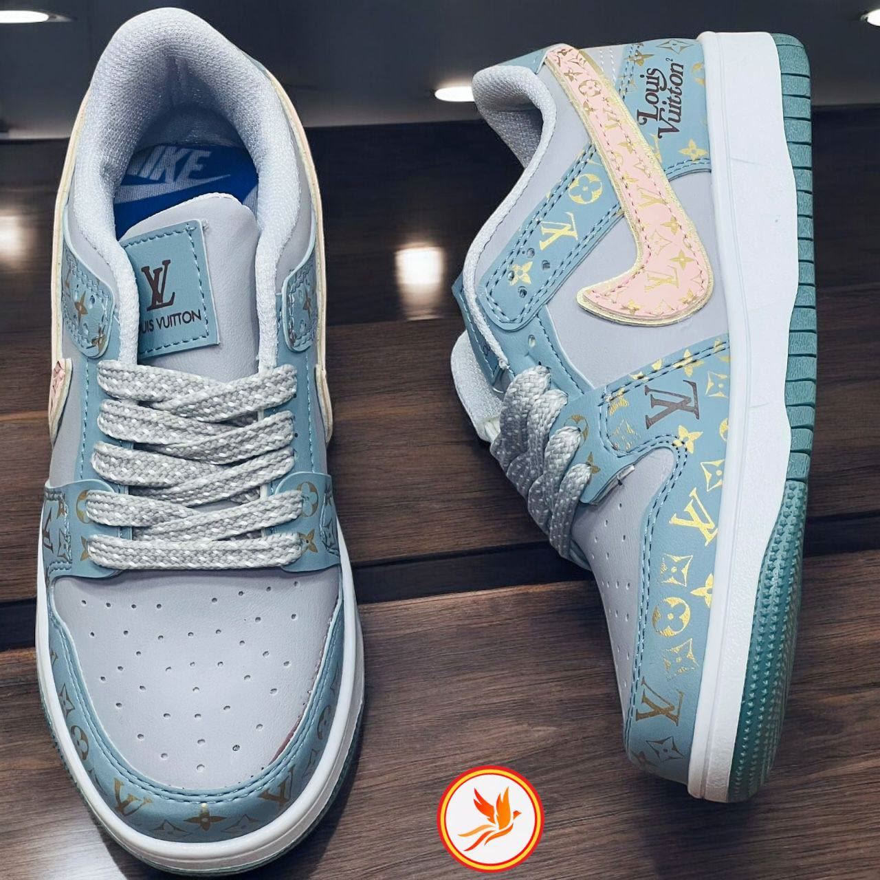Zapatillas Nike SB Dunk Low pro Louis Vuitton - Imagen 5