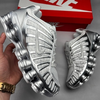 Zapatillas Nike shox plata - Imagen 1