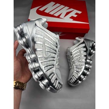 Zapatillas Nike shox plata - Imagen 1