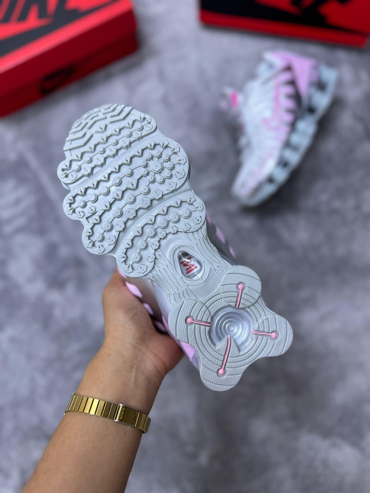 Zapatillas Nike shox rosa TL - Imagen 5