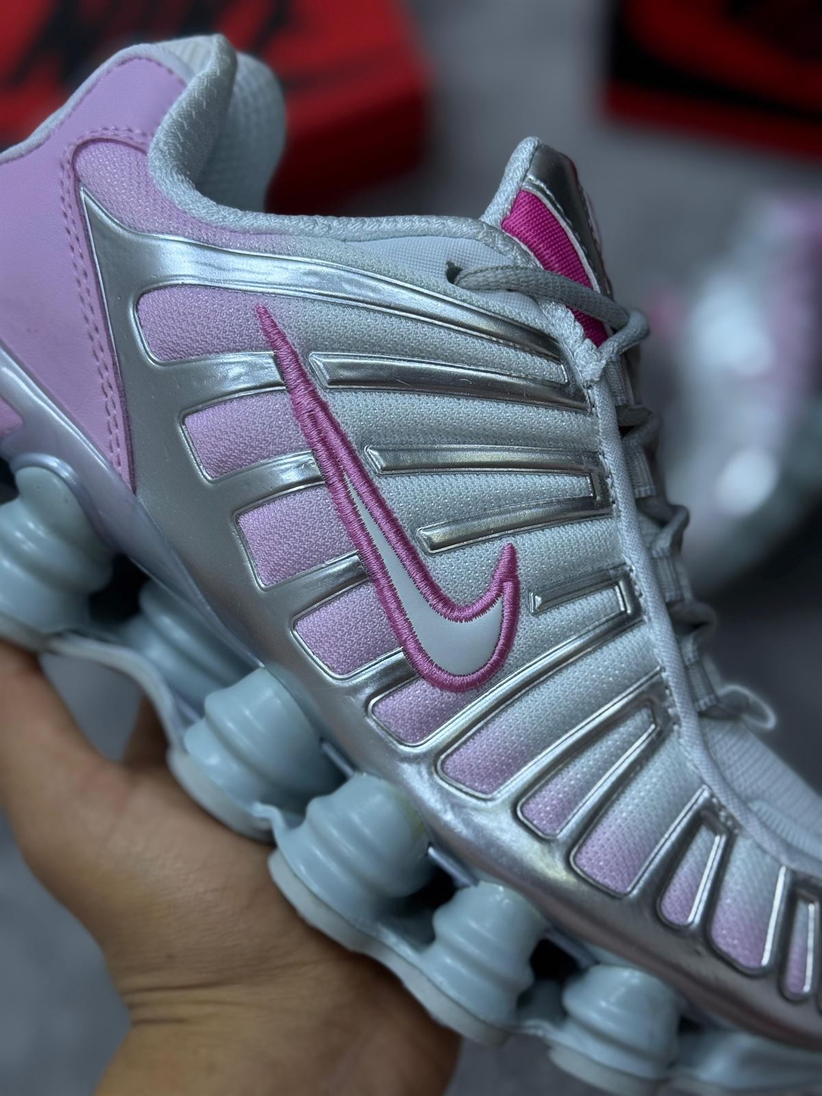 Zapatillas Nike shox rosa TL - Imagen 7