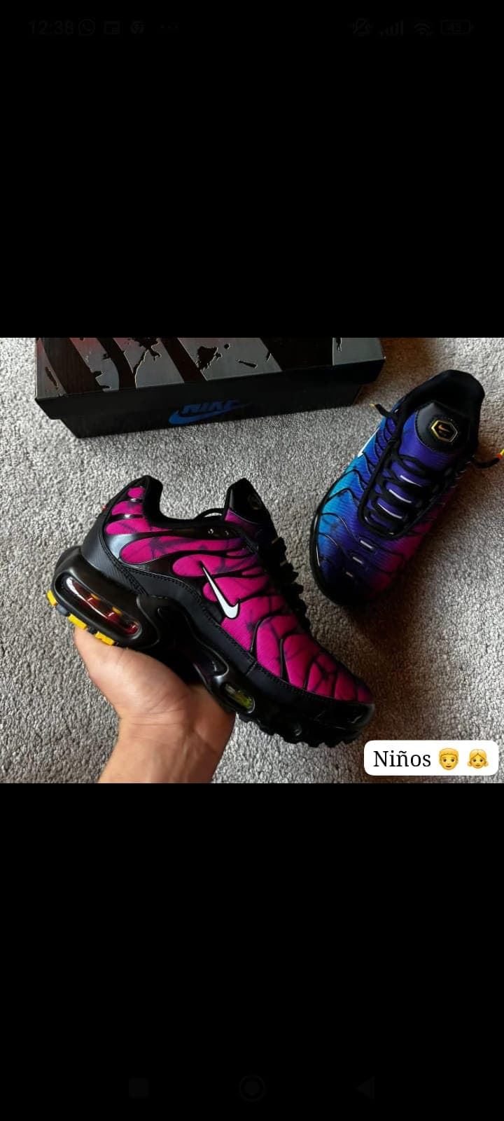 Zapatillas Nike TN multicolor niños - Imagen 1
