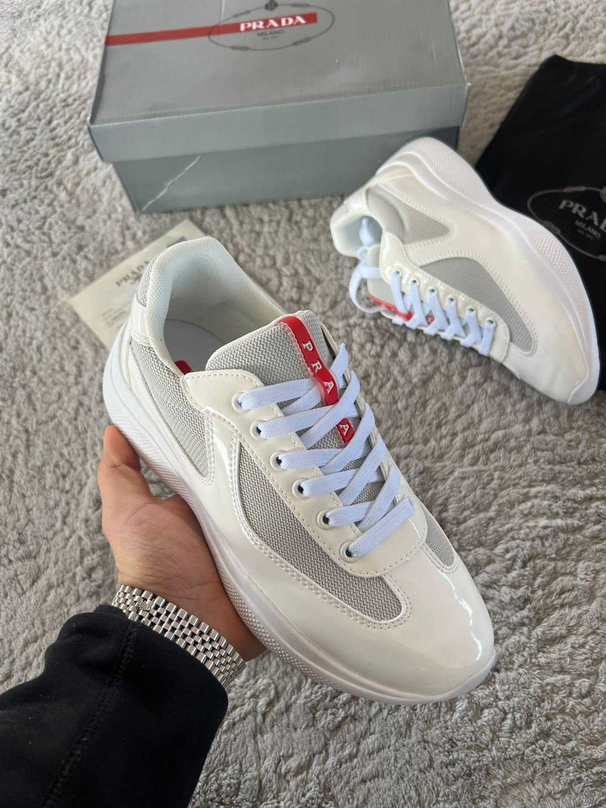 Zapatillas  Prada Cups - Imagen 4