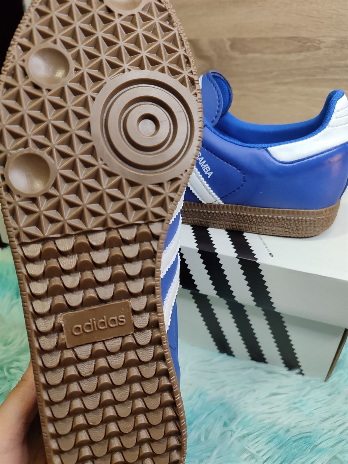 Zapatillas Samba azul - Imagen 2