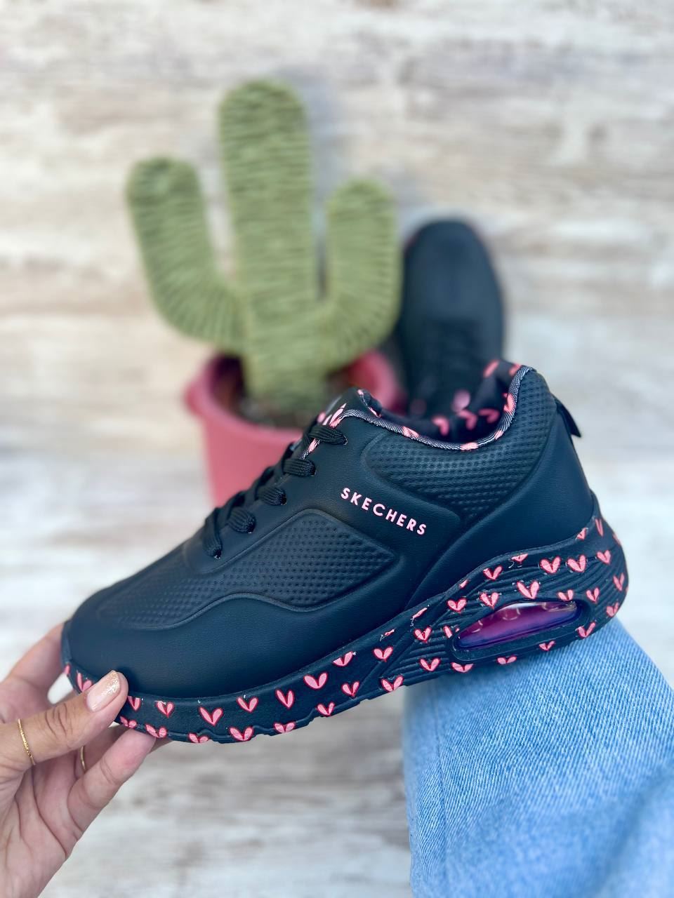 Zapatillas Skechers corazones - Imagen 2