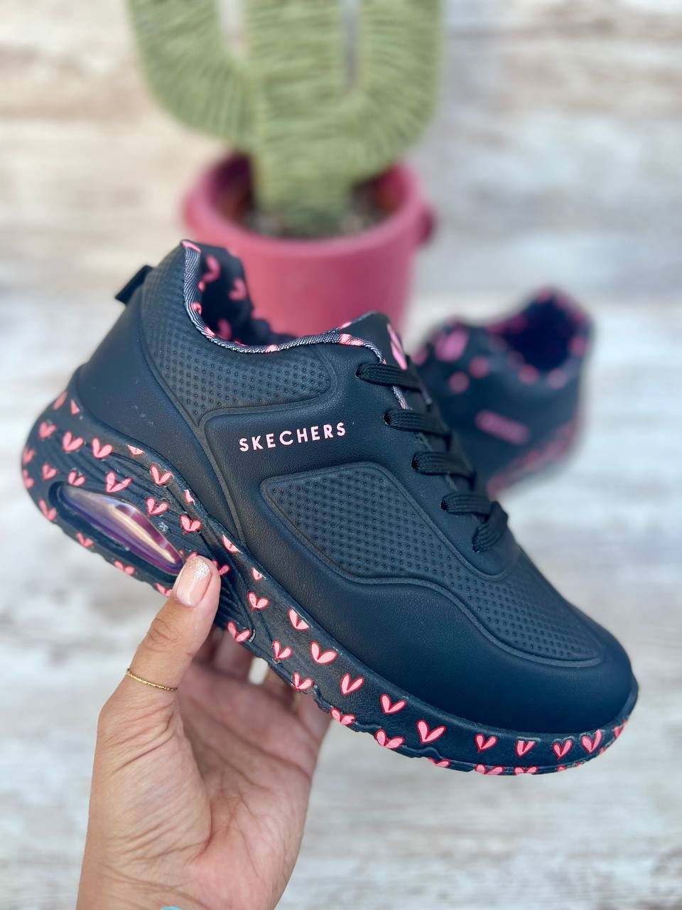 Zapatillas Skechers corazones - Imagen 3