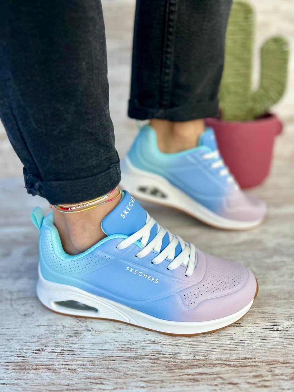 Zapatillas Skechers polipiel - Imagen 2