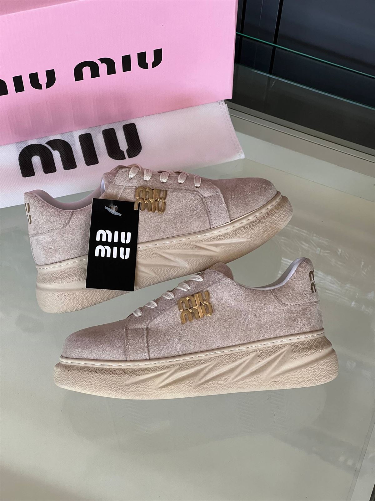 Zapatillas Sneakers Miu Miu - Imagen 4