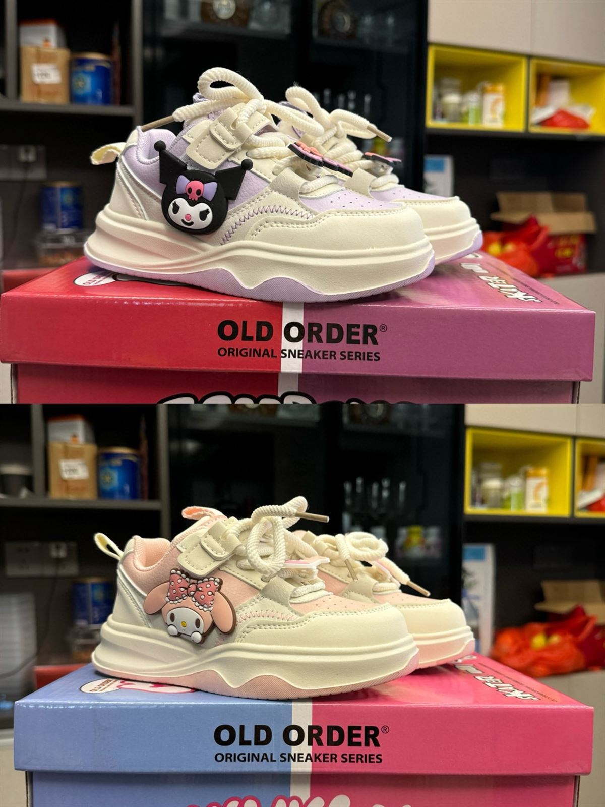 Zapatillas sneakers niña kuromi y Melody - Imagen 1