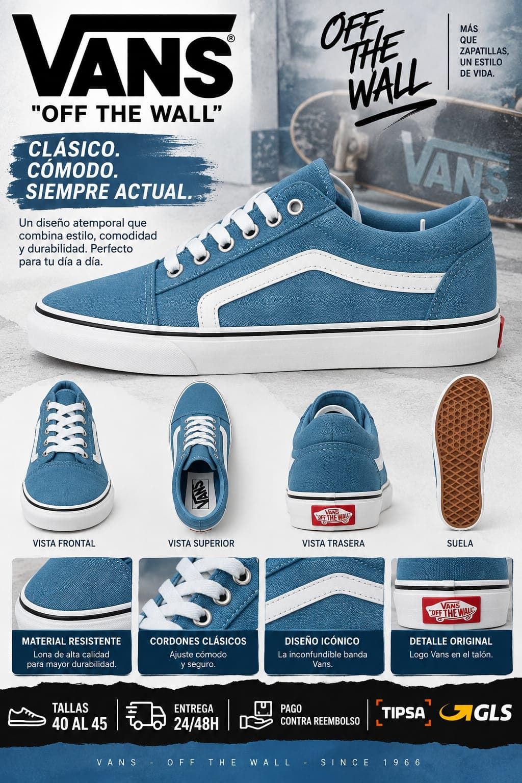 Zapatillas Vans Old - Imagen 1