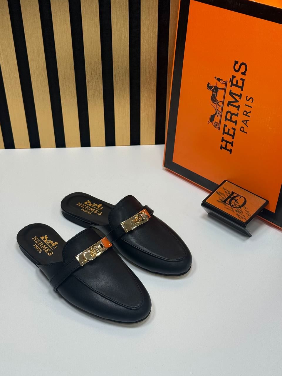 Zapatos Hermes mules Oz - Imagen 3